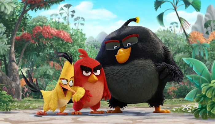 Angry Birds cartoon foto