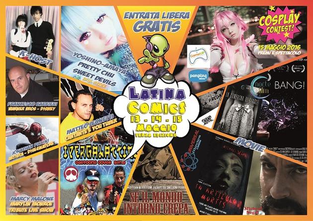 Latina Comics 2016 – Cosplay e pensieri dalla terza edizione [Foto]