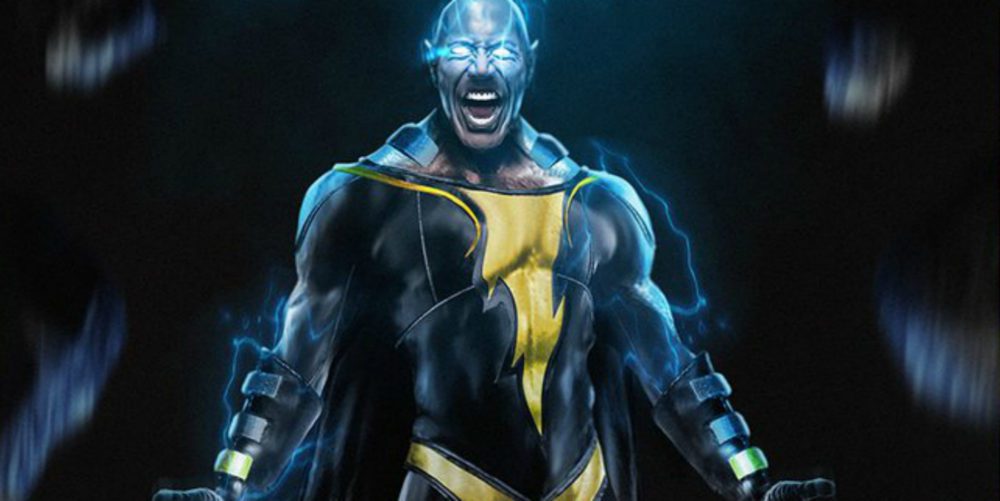 black adam the rock