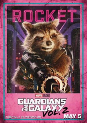 guardiani galassia 2 rocket raccoon