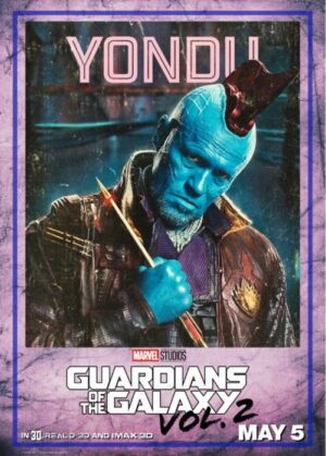 guardiani galassia 2 poster yondu