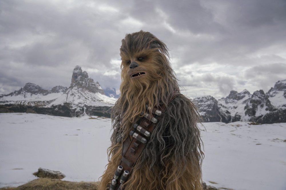 La voce di Chewbacca nella clip della versione home video di Solo: a Star Wars Story