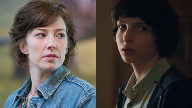 Carrie Coon and Finn Wolfhard