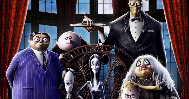 Bizzarrie familiari nel trailer del cartoon La Famiglia Addams