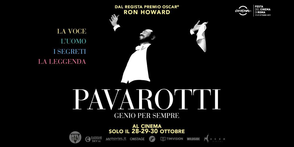 Dal 28 al 30 ottobre Pavarotti di Ron Howard sarà nelle sale UCI Cinemas