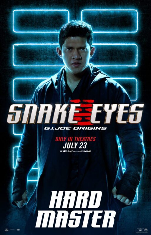 Snake Eyes: I poster di tutti i personaggi del film G.I. Joe