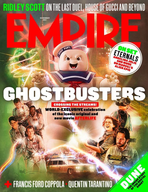 Empire Magazine dedica le nuove copertine a Ghostbusters: Legacy