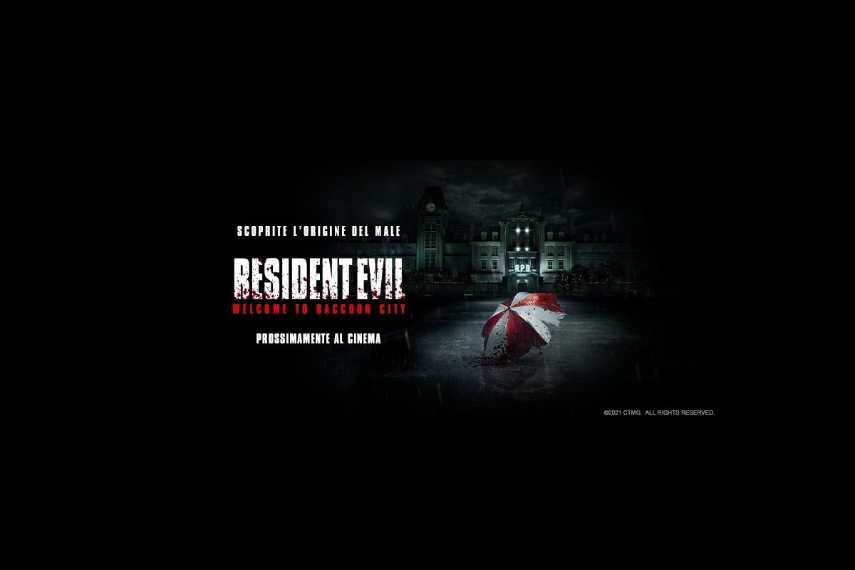resident evil welcome to raccoon city poster ita