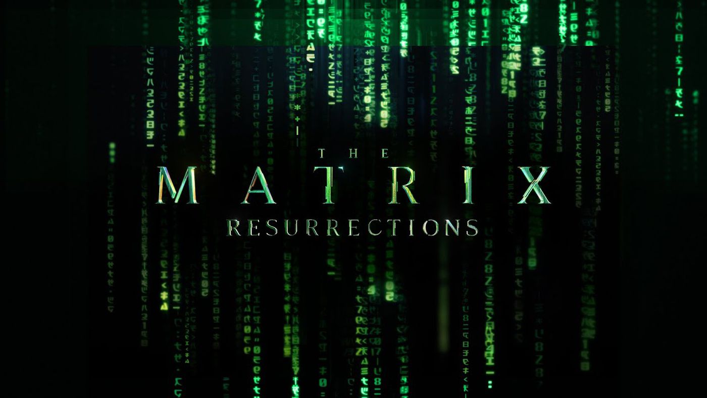 Matrix Resurrection motion poster IMAX