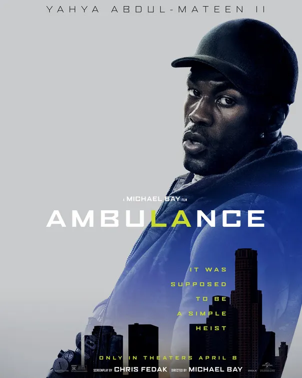 ambulance film poster