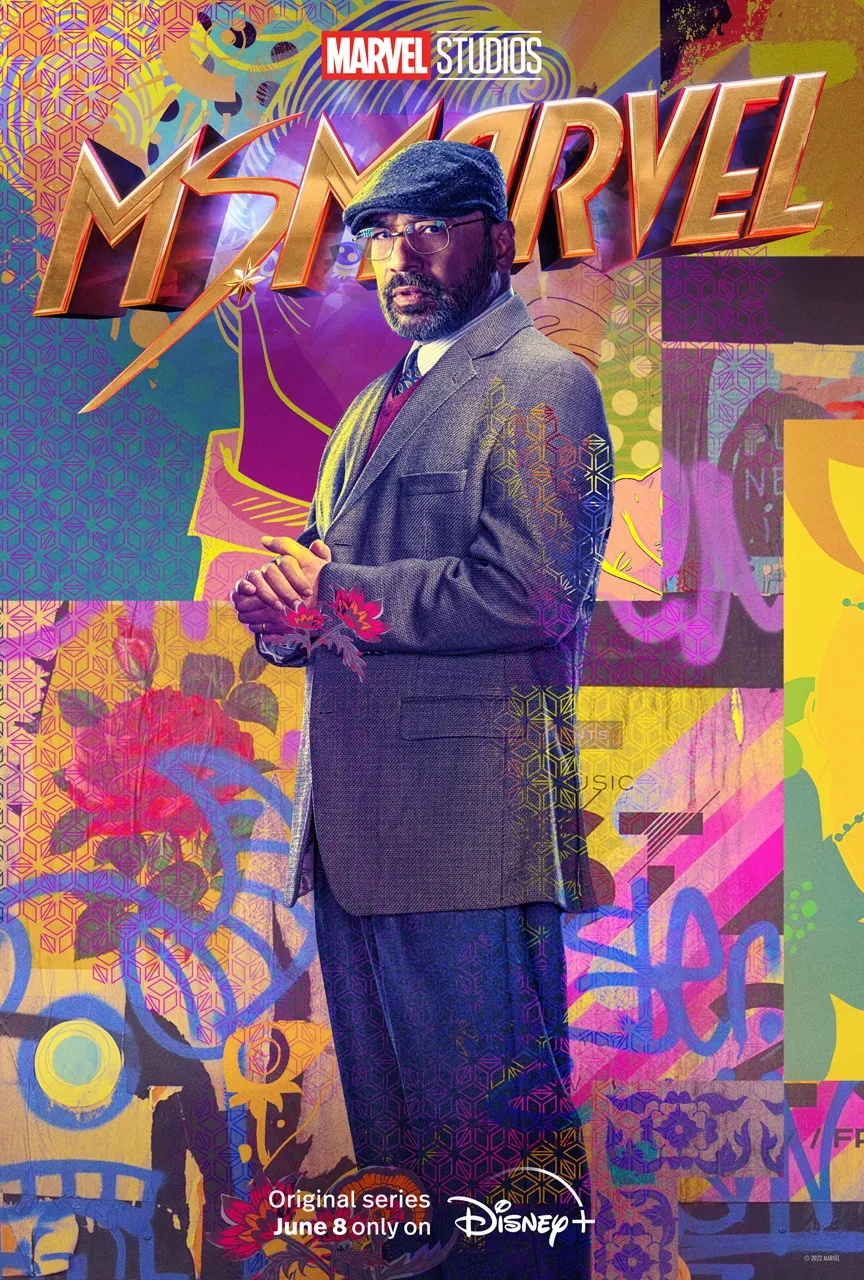 Ms. Marvel: i coloratissimi characters poster dedicati ai protagonisti