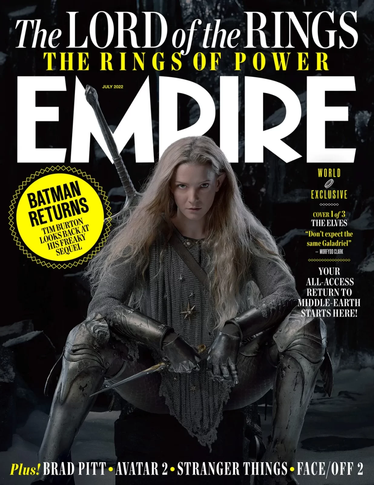 Le speciali copertine di Empire dedicate a Il Signore degli Anelli: Gli Anelli del Potere