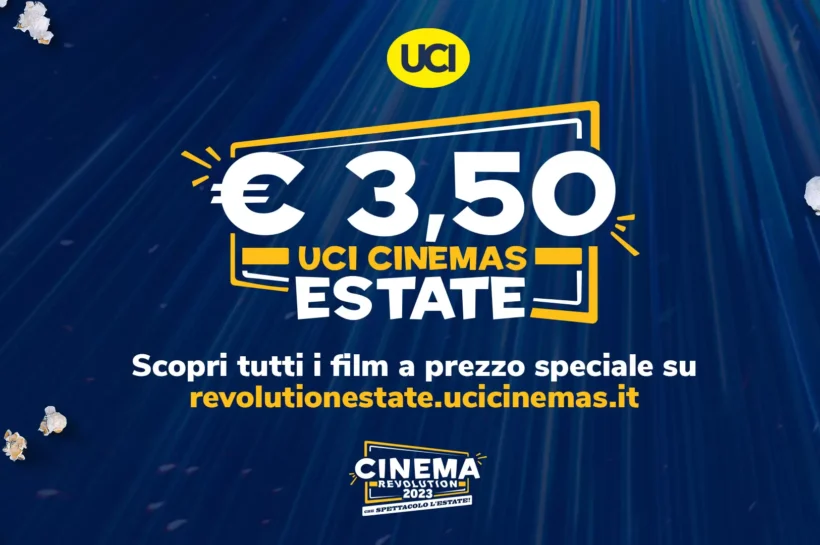 UCI Cinemas lancia Cinema Revolution con sconti sui biglietti