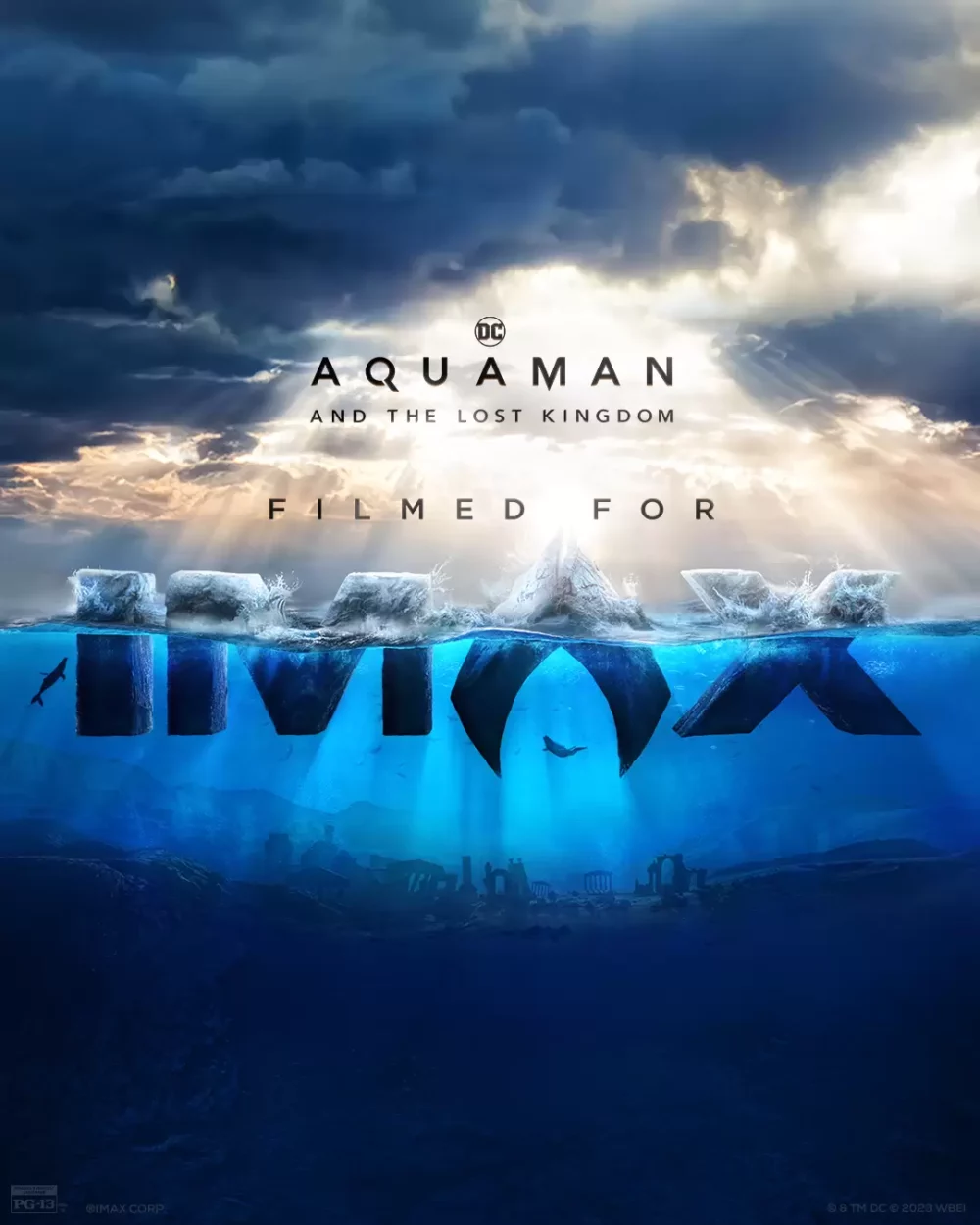Aquaman e il Regno Perduto, poster IMAX
